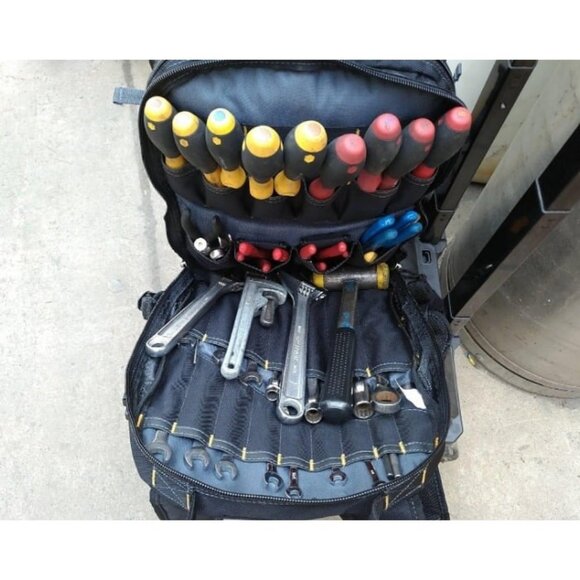 75-Pocket Tool Backpack - Picture 7 of 8